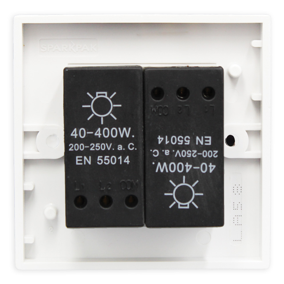 400W 2G 2W Rotary Dimmer